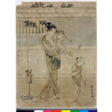 Japanese Print by Suzuki Harunobu, 鈴木春信 (Suzuki Harunobu (鈴木春信))