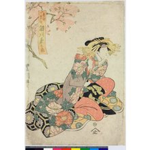 Estampe japonaise "polyptych print" par Utagawa Toyokuni I, 歌川豊国 (Utagawa Toyokuni I (歌川豊国))