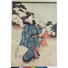 Utagawa Kunisada: polyptych print - British Museum