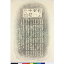 尾形月耕: Gishi shijushichizu mokuroku 義士四十七図目録 / Gishi shijushichi zu 義士四十七図 - 大英博物館