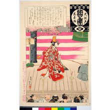 Adachi Ginko, 安達吟光 (Adachi Ginko (安達吟光))による浮世絵「Sashidashi kantera / O-Edo shibai nenju-gyoji (Annual Events of the Edo Theatre)」