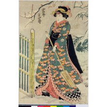 Japanese Print "diptych print" by Utagawa Toyokuni I, 歌川豊国 (Utagawa Toyokuni I (歌川豊国))