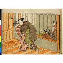 Estampe japonaise "shunga / print" par Isoda Koryusai, 磯田湖龍齋 (Isoda Koryusai (磯田湖龍齋))