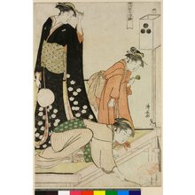 Torii Kiyonaga: Shijo-Kawara Yu-suzumi-dai - British Museum