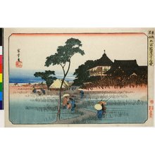 Utagawa Hiroshige: Gohyaku Rakan Sazaido / Toto Meisho - British Museum