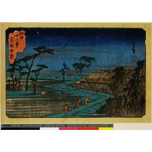 Utagawa Hiroshige: Yoshiwara tambo / Edo Junikkei - British Museum