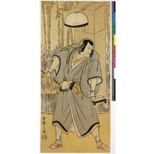 Japanese Print "diptych print" by Katsukawa Shunsho, 勝川春章 (Katsukawa Shunsho (勝川春章))