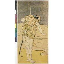 勝川春章: diptych print - 大英博物館