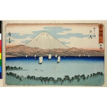 Utagawa Hiroshige: No 19 Ejiri / Tokaido - British Museum