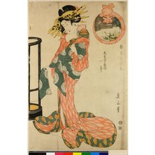 Kikugawa Eizan: Shin-Yoshiwara karitaku - British Museum