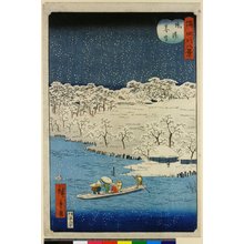 二歌川広重: Orin bosetsu / Hoshita bosetsu / Sumida-gawa Hakkei - 大英博物館