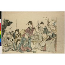 葛飾北斎: surimono / print - 大英博物館