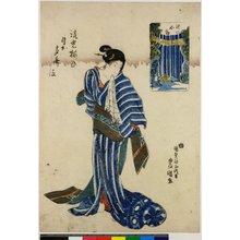 Japanischer Druck von Utagawa Kunisada, 歌川国貞 (Utagawa Kunisada (歌川国貞 Toyokuni III))