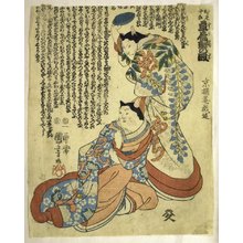Utagawa Kuniyoshi: (Kagamiyama) zori-hachi no dan - British Museum