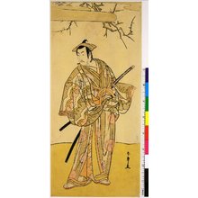 Japanischer Druck von Katsukawa Shunsho, 勝川春章 (Katsukawa Shunsho (勝川春章))