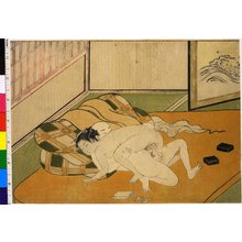 Isoda Koryusai, 磯田湖龍齋 (Isoda Koryusai (磯田湖龍齋))による浮世絵「shunga」