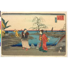Utagawa Kuniyoshi: To Ei 董永 (Dong Yong) / Morokoshi nijushi-ko 唐廿四孝 (Twenty-four Chinese Paragons of Filial Piety) - British Museum