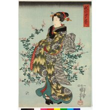 Utagawa Kuniyoshi, 歌川国芳 (Utagawa Kuniyoshi (歌川国芳))による浮世絵「Aki no yukei」