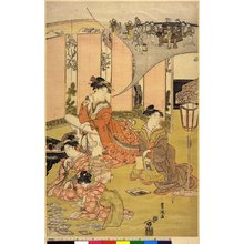 Japanischer Druck von Utagawa Toyokuni I, 歌川豊国 (Utagawa Toyokuni I (歌川豊国))