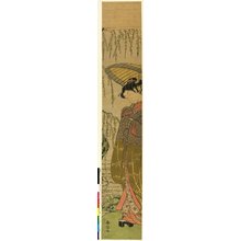Suzuki Harunobu: print / hashira-e - British Museum