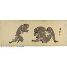 横山崋山: surimono - 大英博物館