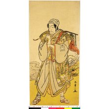 Japanese Print "diptych print" by Katsukawa Shunsho, 勝川春章 (Katsukawa Shunsho (勝川春章))