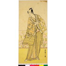 Japanese Print "diptych print" by Katsukawa Shunsho, 勝川春章 (Katsukawa Shunsho (勝川春章))