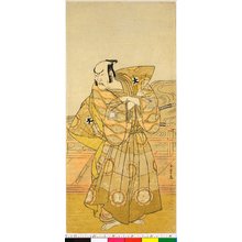 Katsukawa Shunsho, 勝川春章 (Katsukawa Shunsho (勝川春章))创作的日本版画《diptych print》