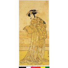 Japanese Print "diptych print" by Katsukawa Shunsho, 勝川春章 (Katsukawa Shunsho (勝川春章))