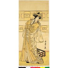 Japanischer Druck "diptych print" von Katsukawa Shunsho, 勝川春章 (Katsukawa Shunsho (勝川春章))