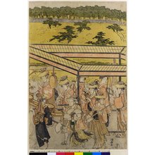 Torii Kiyonaga: triptych print - British Museum