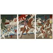 Japanese Print "Kagoshima seitoki no uchi" by Tsukioka Yoshitoshi, 月岡芳年 (Tsukioka Yoshitoshi (月岡芳年))