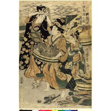 Kitagawa Utamaro: Shiba-ura uo-ichi no zu - British Museum