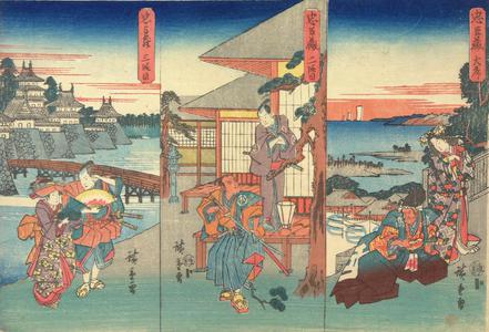 Utagawa Hiroshige: Acts One, Two, and Three, from the series Chushingura - University of Wisconsin-Madison