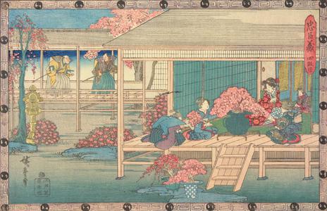 Utagawa Hiroshige: Act Four, from the series Chushingura - University of Wisconsin-Madison