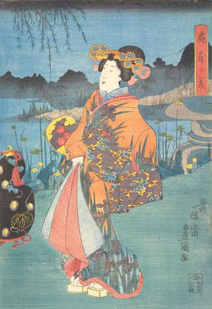 Utagawa Kunisada: Coolness in a Garden - University of Wisconsin-Madison