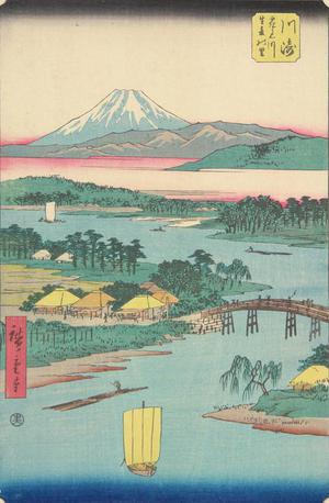歌川広重: The Twelve Views of Mount Fuji - ウィスコンシン大学マディソン校