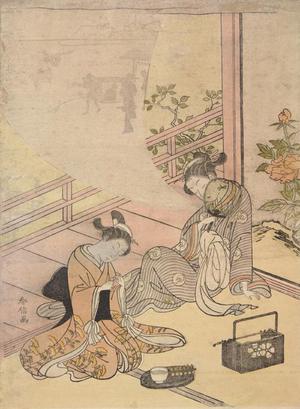 Suzuki Harunobu: Courtesan Dreaming of Leaving the Brothel District - University of Wisconsin-Madison