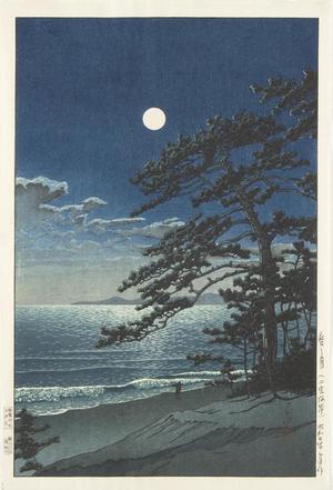 Kawase Hasui: Spring Moon, Ninomiya Beach - University of Wisconsin-Madison