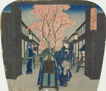 Utagawa Hiroshige: Morning Flowers at the Yoshiwara - University of Wisconsin-Madison