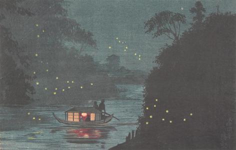 小林清親: Fireflies at Ochanomizu - ウィスコンシン大学マディソン校