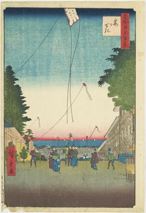 Utagawa Hiroshige: Kasumigaseki, no. 2 from the series One-hundred Views of Famous Places in Edo - University of Wisconsin-Madison