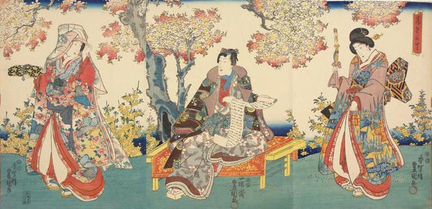 Utagawa Kunisada: Flowers in Full Bloom - University of Wisconsin-Madison