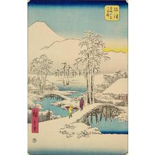 Utagawa Hiroshige: The Twelve Views of Mount Fuji - University of Wisconsin-Madison