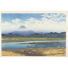 Kawase Hasui: Banyu River, from the series Selection of Views of the Tokaido - University of Wisconsin-Madison
