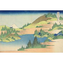 Katsushika Hokusai: Hakone Lake in Sagami Province, from the series Thirty-six Views of Mt. Fuji - University of Wisconsin-Madison