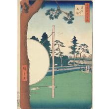 Utagawa Hiroshige: Takata Riding Grounds, no. 115 from the series One-hundred Views of Famous Places in Edo - University of Wisconsin-Madison