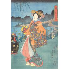 Utagawa Kunisada: Coolness in a Garden - University of Wisconsin-Madison