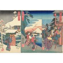 Utagawa Hiroshige: Acts Seven, Eight, and Nine, from the series Chushingura - University of Wisconsin-Madison