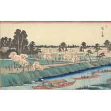 Utagawa Hiroshige: Azuma Grove, from the series Famous Places in the Eastern Capital - University of Wisconsin-Madison